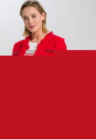 Strickjacke mit Metallketten