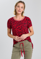 Blusentop mit Leoparden-Muster
