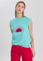Shirt mit sommerlichem Frontprint