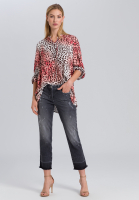 Bluse im Leopardenlook