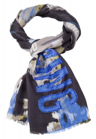 Schal mit Ethno-Blumen-Druck