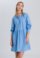 Minikleid im Hemdblusenlook