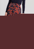 Maxi-Rock mit Blumenprint