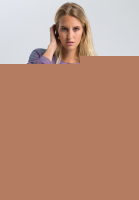 Pullover in Metallic-Optik