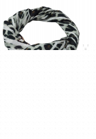 Rechteckiges Tuch mit auffälligem Animalprint