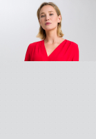 Bluse in Wickel-Optik