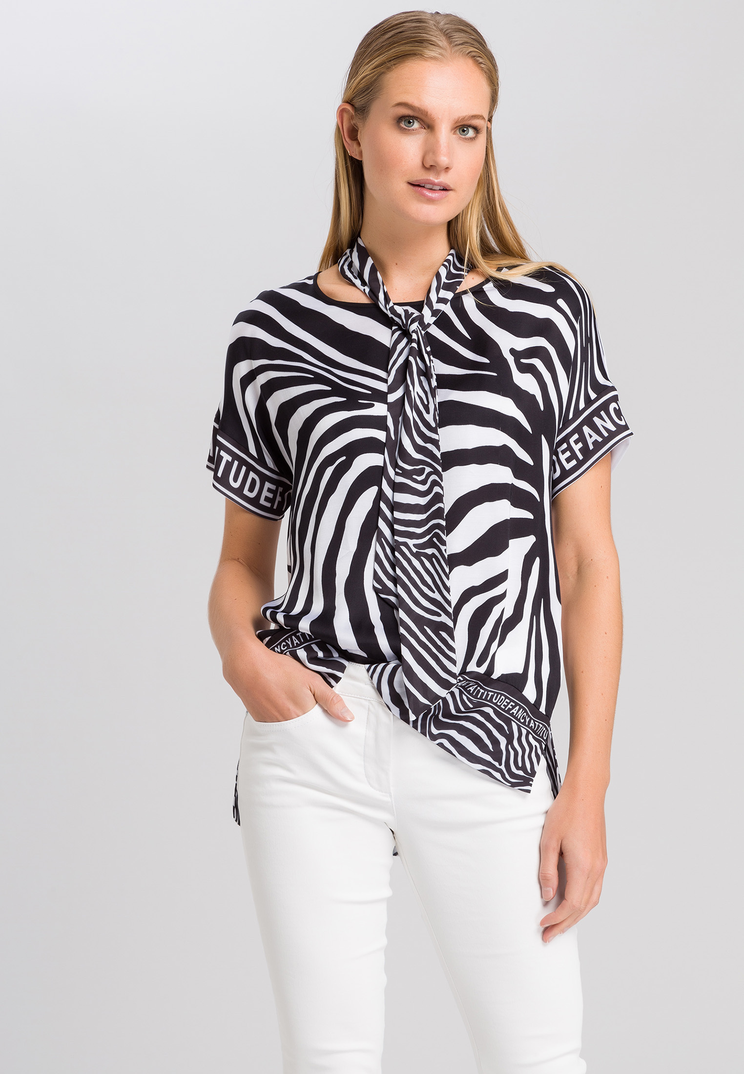 Shirtbluse mit Zebra-Print | Shirts | Fashion