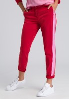 Chinohose mit Seitenstreifen