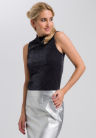 Lurextop mit Turtleneck