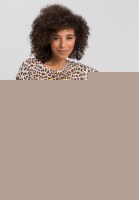 Leoshirt mit Palmenprint