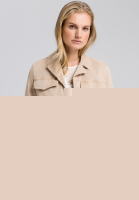 Jacke mit Reverskragen