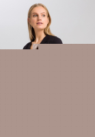 Wickelbluse mit Schriftgürtel
