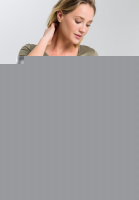 Basicshirt im Satin-Look