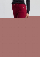5-Pocket-Hose in High-waist-Optik