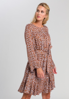 Kleid mit Tupfendruck