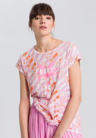 T-Shirt mit Batikprint