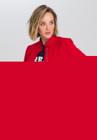 Blazerjacke aus Strukturjersey