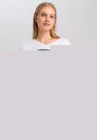 T-Shirt mit Pailletten-Schrift-Applikation