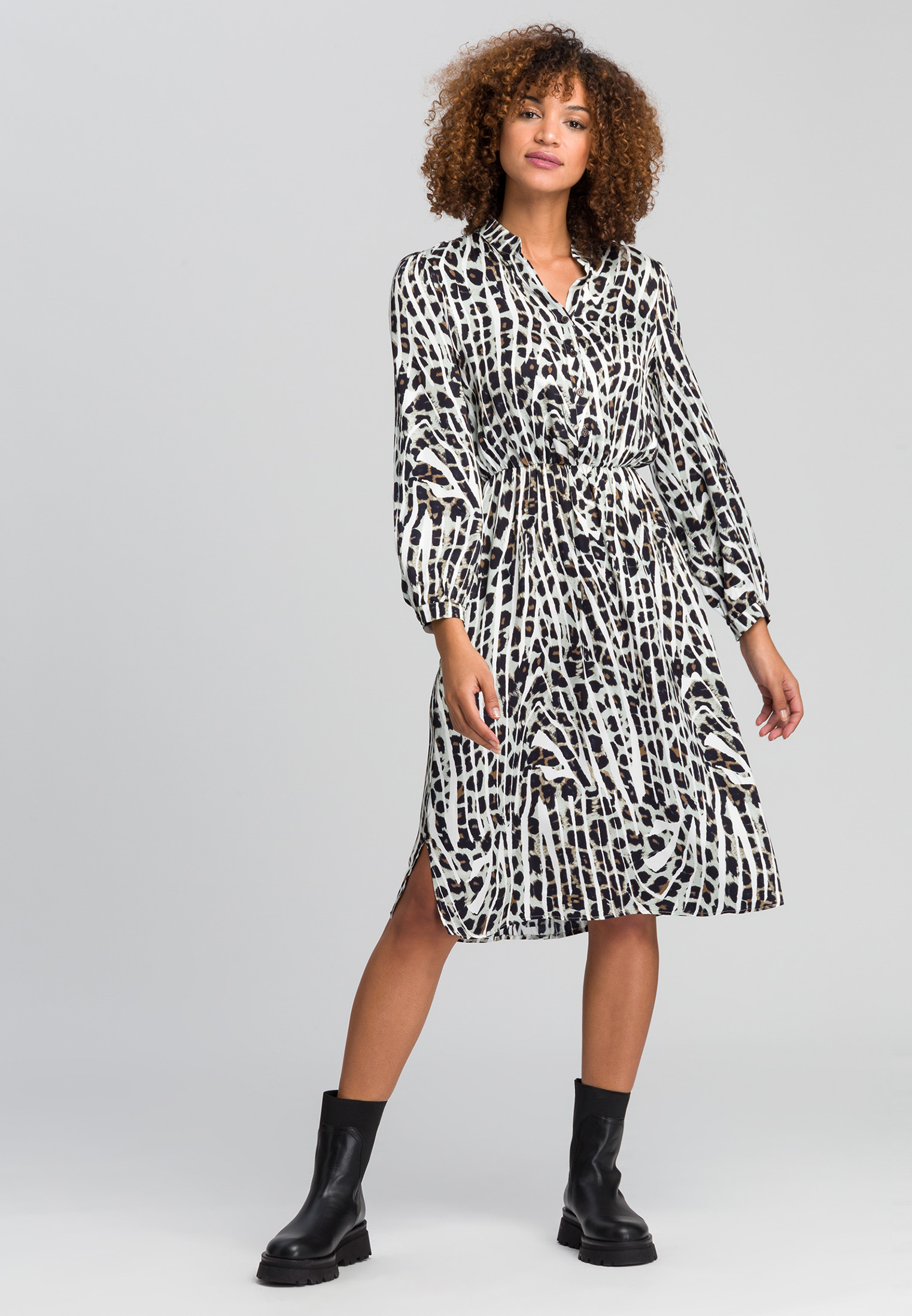 Hemdkleid Leoprint