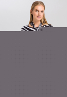 Shirtbluse mit Zebra-Print