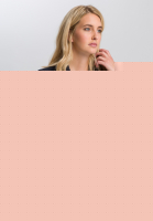 Zweiknopf-Blazer mit Leomuster innen