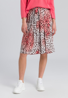 Rock im Leoparden-Look