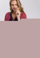 Strickjacke mit Fransendetails an den Kanten
