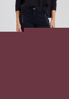Jeans mit Zipper-Taschen