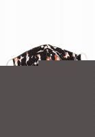 Mund-Nasen-Maske mit Tupfenmuster
