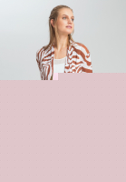 Meshjacke mit Tiger-Allovermuster