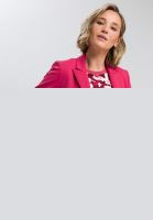 Einknopfblazer aus Jerseymaterial