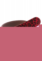 Gürtel mit Leopardendruck