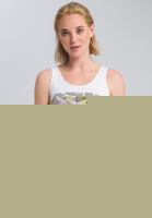 Top mit auffallender Frontgestaltung
