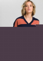 Blockstreifenpullover mit Cashmere-Anteil