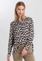 Bluse mit Ethno-Print