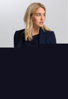 Einknopfblazer in Twill-Optik