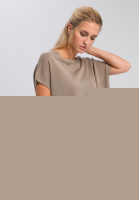Knotenpullover mit edlem Glanz