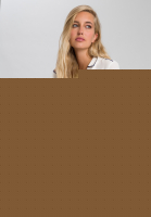 Bluse mit Kontrastbändern