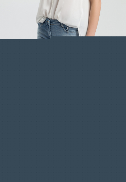 jeans with stripes