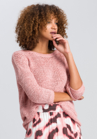 Pullover aus Lurexbändchen