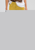 Jeans mit gefranstem Saum