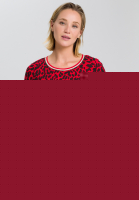 Blusentop mit Leoparden-Muster