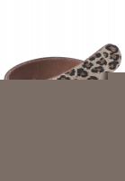 Gürtel im glänzenden Leoparden-Look
