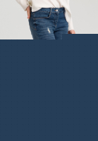 Jeans mit dezenten Destroyed-Effekten