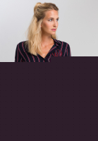 Hemdbluse aus Streifenprint