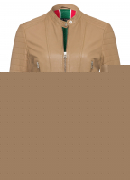 Bikerjacke aus Leder
