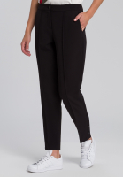 Stoffhose mit Knöpfen am Saum