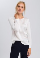 Blusenshirt in Glanzoptik