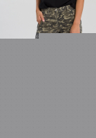 Cargohose mit Camouflage-Muster