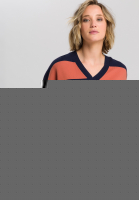 Blockstreifenpullover mit Cashmere-Anteil